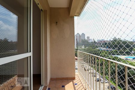 Varanda da sala de apartamento à venda com 3 quartos, 75m² em Jardim Ampliação, São Paulo