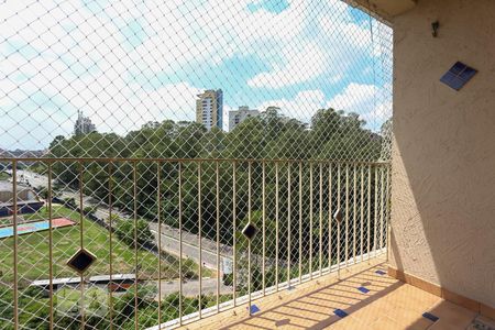 Varanda da sala de apartamento à venda com 3 quartos, 75m² em Jardim Ampliação, São Paulo