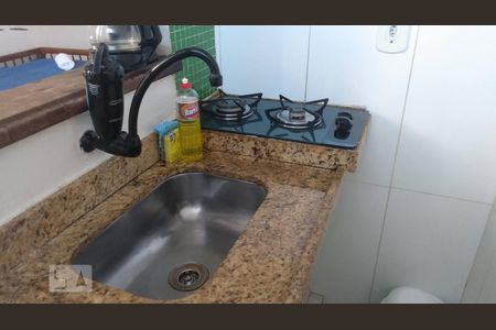 Cozinha de kitnet/studio à venda com 1 quarto, 25m² em Copacabana, Rio de Janeiro