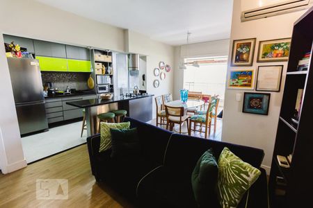 Sala de apartamento à venda com 3 quartos, 96m² em Várzea da Barra Funda, São Paulo