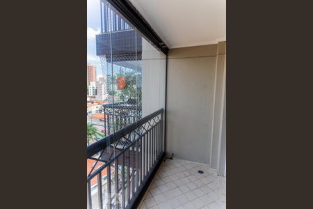 Varanda da Sala de apartamento para alugar com 3 quartos, 93m² em Vila Bastos, Santo André