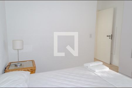 Suíte 01 - Dormitório de apartamento para alugar com 2 quartos, 60m² em Jurerê, Florianópolis