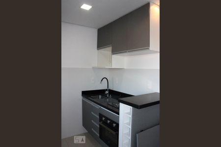 Cozinha de apartamento à venda com 1 quarto, 38m² em Estância Velha, Canoas