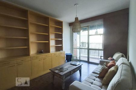 Sala de apartamento para alugar com 1 quarto, 85m² em Copacabana, Rio de Janeiro