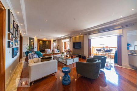 Sala de apartamento à venda com 4 quartos, 435m² em Vila Bastos, Santo André