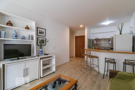 Sala de apartamento para alugar com 1 quarto, 58m² em Alphaville Industrial, Barueri