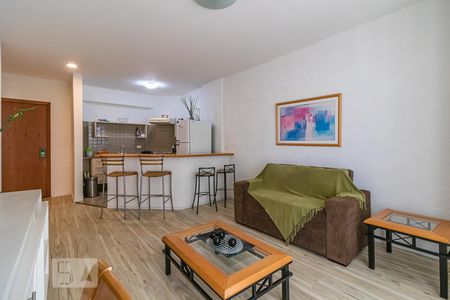 Sala de apartamento para alugar com 1 quarto, 58m² em Alphaville Industrial, Barueri