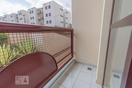Varanda da Sala de apartamento para alugar com 2 quartos, 55m² em Jardim das Bandeiras, Campinas