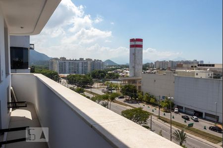 Varanda da Sala de apartamento para alugar com 3 quartos, 61m² em Recreio dos Bandeirantes, Rio de Janeiro