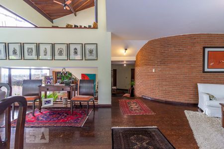 Sala de casa de condomínio à venda com 4 quartos, 360m² em Residencial Seis (alphaville), Santana de Parnaíba