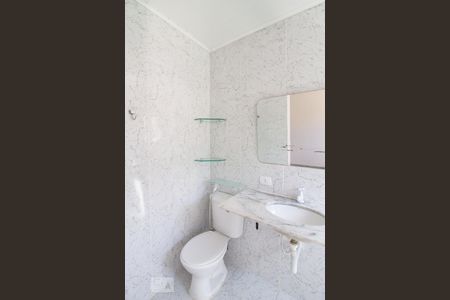 Banheiro da Suíte 1 de casa para alugar com 2 quartos, 96m² em Jardim Palmira, Guarulhos