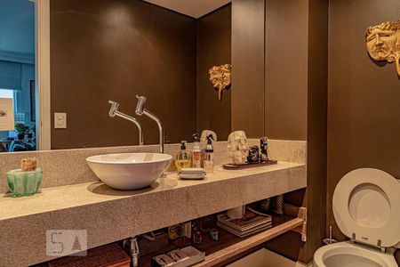 Lavabo de apartamento à venda com 1 quarto, 110m² em Centro, São Paulo