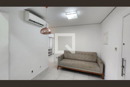 Sala de apartamento para alugar com 1 quarto, 55m² em José Menino, Santos