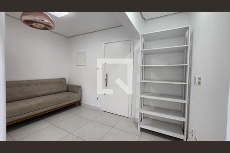 Sala de apartamento para alugar com 1 quarto, 55m² em José Menino, Santos