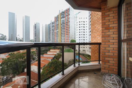 Varanda da sala de apartamento para alugar com 1 quarto, 41m² em Jardim Ampliacao, São Paulo