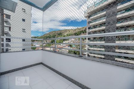 Varanda de apartamento à venda com 3 quartos, 110m² em Santa Rosa, Niterói