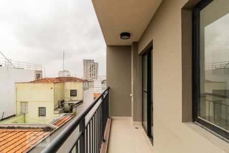 Varanda de kitnet/studio à venda com 1 quarto, 26m² em Centro, São Paulo