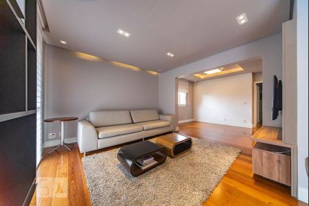 Sala de apartamento à venda com 3 quartos, 130m² em Vila Bastos, Santo André