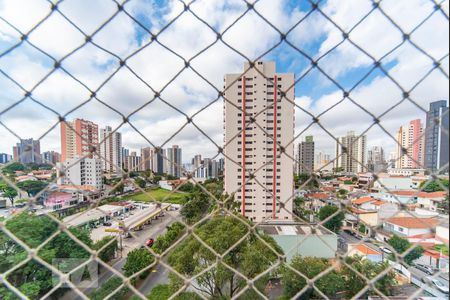 Vista da Sala de apartamento à venda com 3 quartos, 130m² em Vila Bastos, Santo André