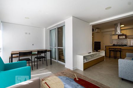 Varanda de kitnet/studio à venda com 1 quarto, 50m² em Pinheiros, São Paulo