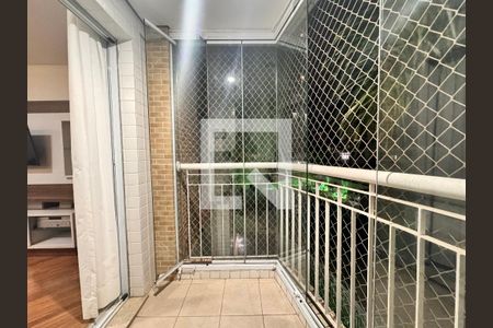 Varanda gourmet de apartamento à venda com 2 quartos, 100m² em Campestre, Santo André