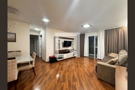 Sala de apartamento à venda com 2 quartos, 100m² em Campestre, Santo André