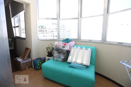 Varanda do Quarto 1 de apartamento à venda com 3 quartos, 100m² em Copacabana, Rio de Janeiro