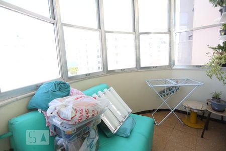 Varanda do Quarto 1 de apartamento à venda com 3 quartos, 100m² em Copacabana, Rio de Janeiro