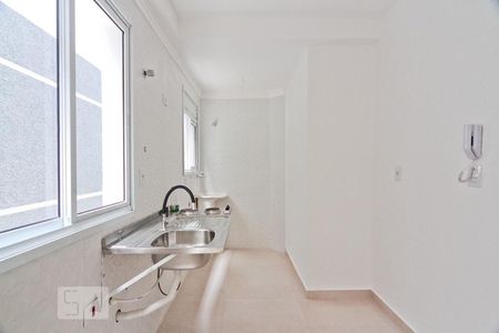 Cozinha de kitnet/studio para alugar com 1 quarto, 43m² em Chora Menino, São Paulo