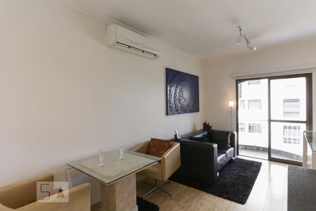 Sala de apartamento para alugar com 1 quarto, 41m² em Jardim Paulista, São Paulo
