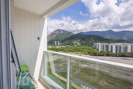 Varanda da Sala de apartamento para alugar com 2 quartos, 83m² em Barra da Tijuca, Rio de Janeiro