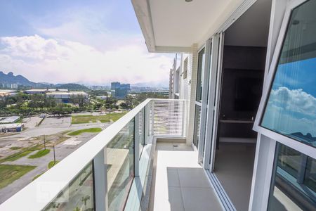 Varanda da Sala de apartamento para alugar com 2 quartos, 83m² em Barra da Tijuca, Rio de Janeiro