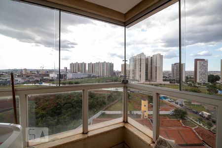 Varanda da Sala de apartamento para alugar com 1 quarto, 42m² em Sul (águas Claras), Brasília