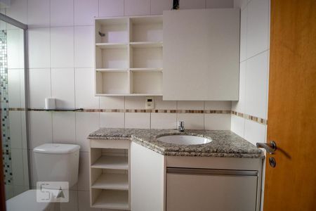 Banheiro Suíte de apartamento para alugar com 1 quarto, 42m² em Sul (águas Claras), Brasília