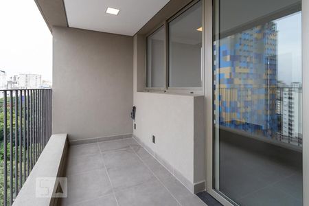 varanda de kitnet/studio à venda com 1 quarto, 31m² em Cerqueira César, São Paulo