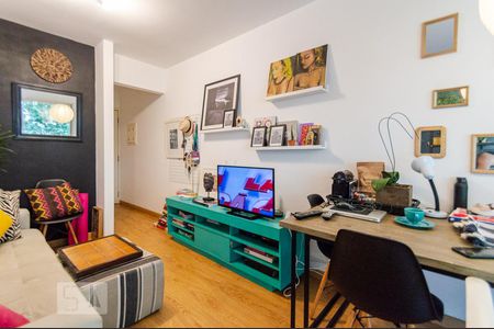 Sala de apartamento à venda com 1 quarto, 44m² em Consolação, São Paulo