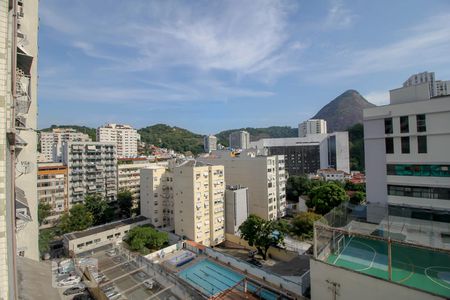 Vista do Quarto de kitnet/studio para alugar com 1 quarto, 25m² em Laranjeiras, Rio de Janeiro