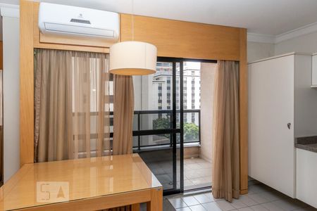 Detalhe Sala de apartamento para alugar com 1 quarto, 43m² em Vila Congonhas, São Paulo