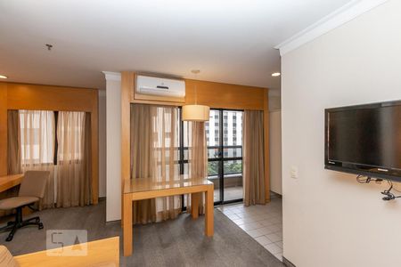 Sala de apartamento para alugar com 1 quarto, 43m² em Vila Congonhas, São Paulo