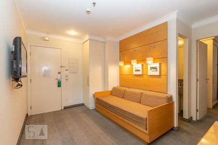 Sala de apartamento para alugar com 1 quarto, 43m² em Vila Congonhas, São Paulo