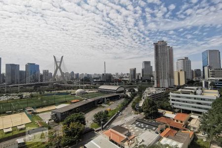 Vista de apartamento à venda com 1 quarto, 56m² em Vila Tramontano, São Paulo