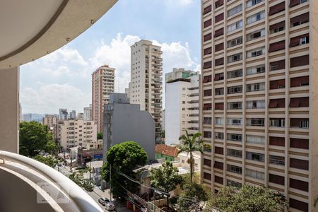 Vista da Sacada de kitnet/studio para alugar com 1 quarto, 28m² em Perdizes, São Paulo