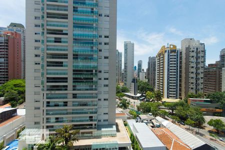 Vista de apartamento para alugar com 1 quarto, 78m² em Moema, São Paulo