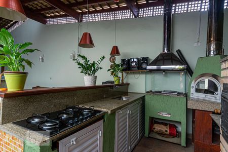 Churrasqueira de casa para alugar com 3 quartos, 310m² em Vila Vivaldi, São Bernardo do Campo