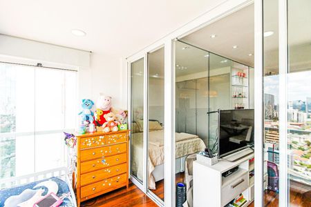 Varanda de apartamento à venda com 1 quarto, 45m² em Brooklin, São Paulo