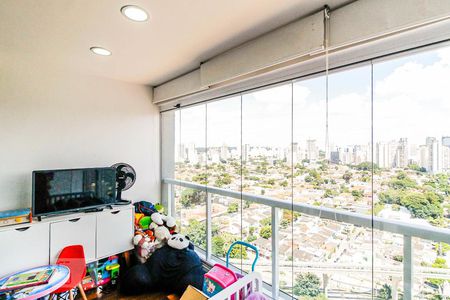 Varanda de apartamento à venda com 1 quarto, 45m² em Brooklin, São Paulo