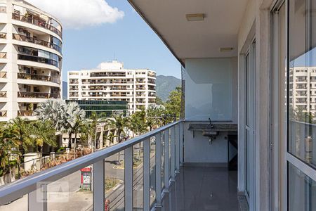 Vista da varanda de apartamento para alugar com 3 quartos, 87m² em Recreio dos Bandeirantes, Rio de Janeiro