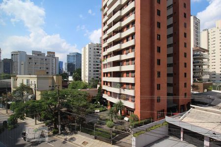 Vista da Sala de apartamento para alugar com 3 quartos, 85m² em Vila Olímpia, São Paulo