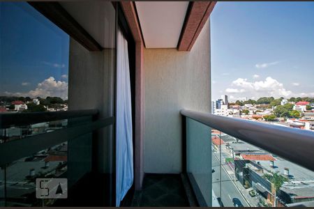 Varanda da Sala de apartamento para alugar com 1 quarto, 47m² em Parque Monte Líbano, Mogi das Cruzes