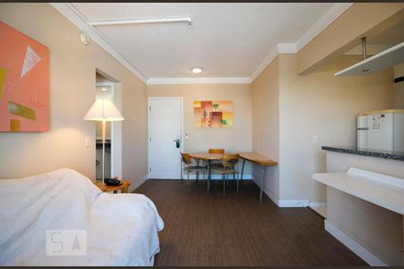 Sala de apartamento para alugar com 1 quarto, 47m² em Parque Monte Líbano, Mogi das Cruzes